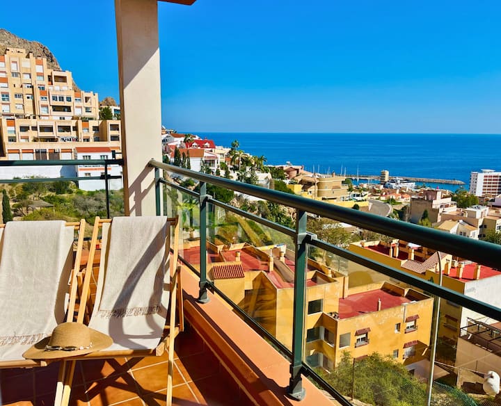 2º D Duplex With Terrace And Sea Views - Aguadulce