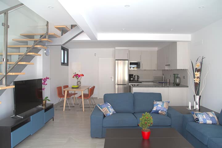 Idaira Iii Neue Geräumige Wohnung Mit Privater Garage Und Strand Zu Fuß Erreichbar - Playa de las Américas