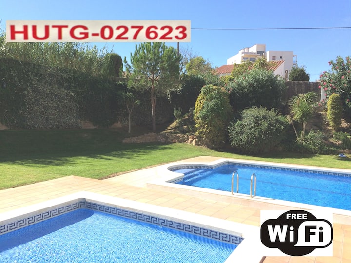 Indrukwekkend Uitzicht, Zwembad, Climatizacion, Wifi. Nabij Zee Hutg-02835 - L'Escala