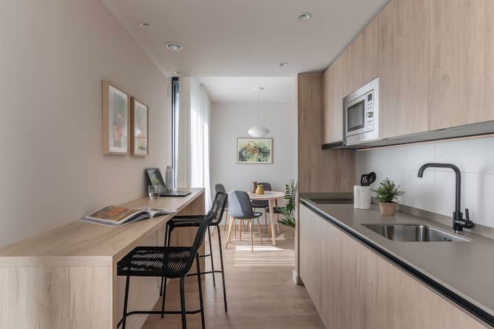 Líbere Pamplona Yamaguchi, Appartement D'une Chambre... - Pampelune