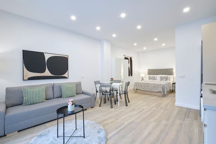 Roy's Apartments, Apartamento Con Cama Queen Y So. - Madrid
