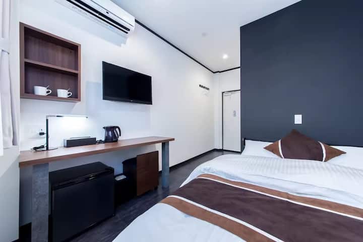 Oh My Hotel 201|à 5 Minutes De La Station Ebisucho|auberge|dōtonbori à Namba|idéal Pour Les Couples D'affaires - Préfecture d'Osaka
