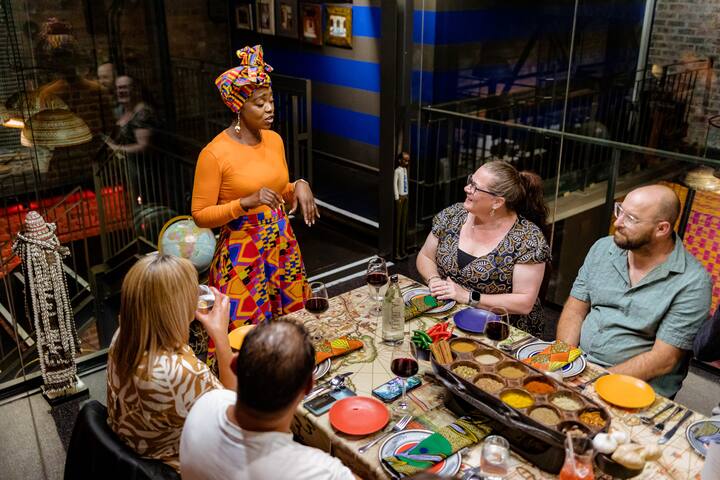 Taste African spices at Gold restaurant