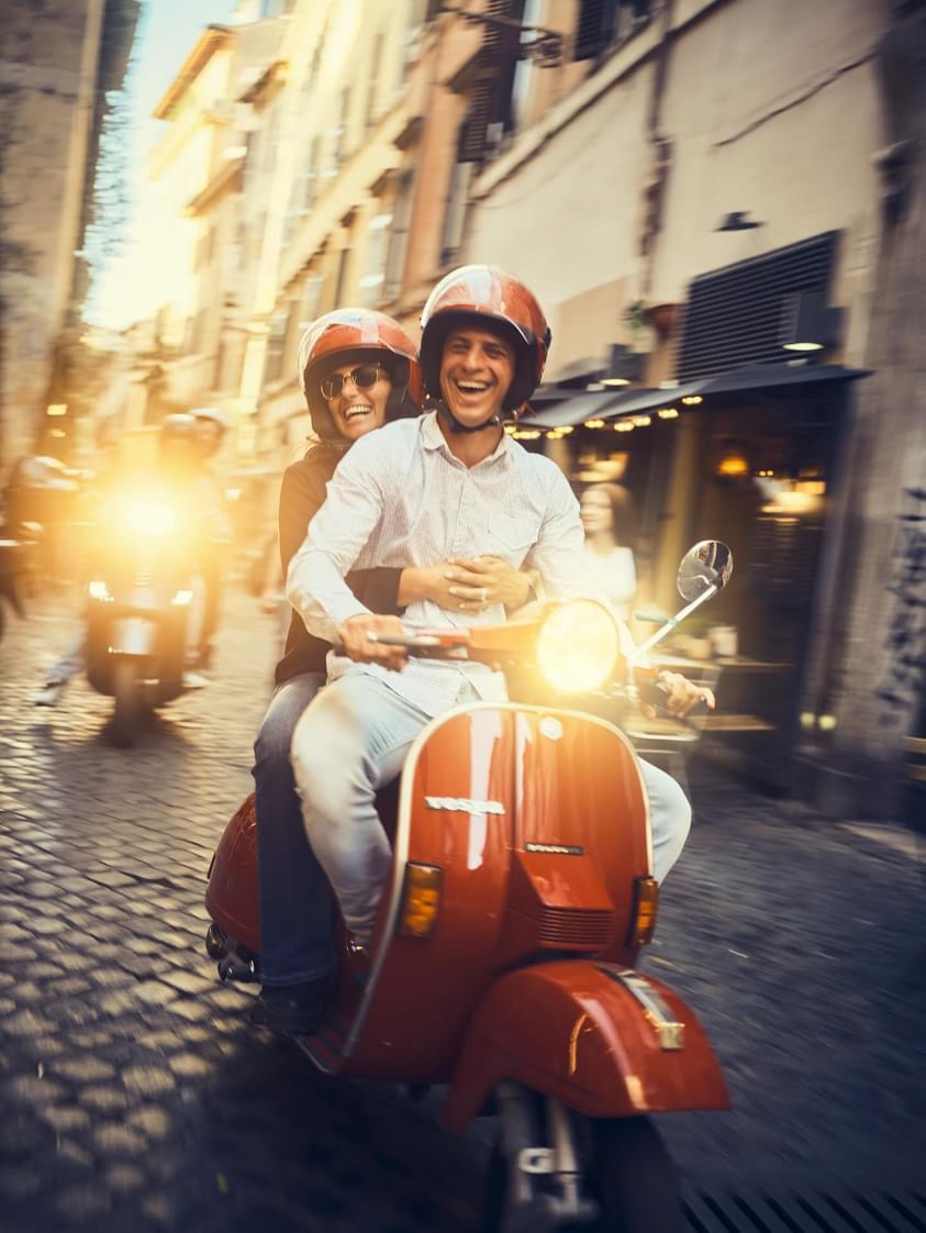 Rome en Vespa avec un habitant