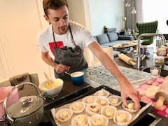 Make Swedish buns at home with a local baker