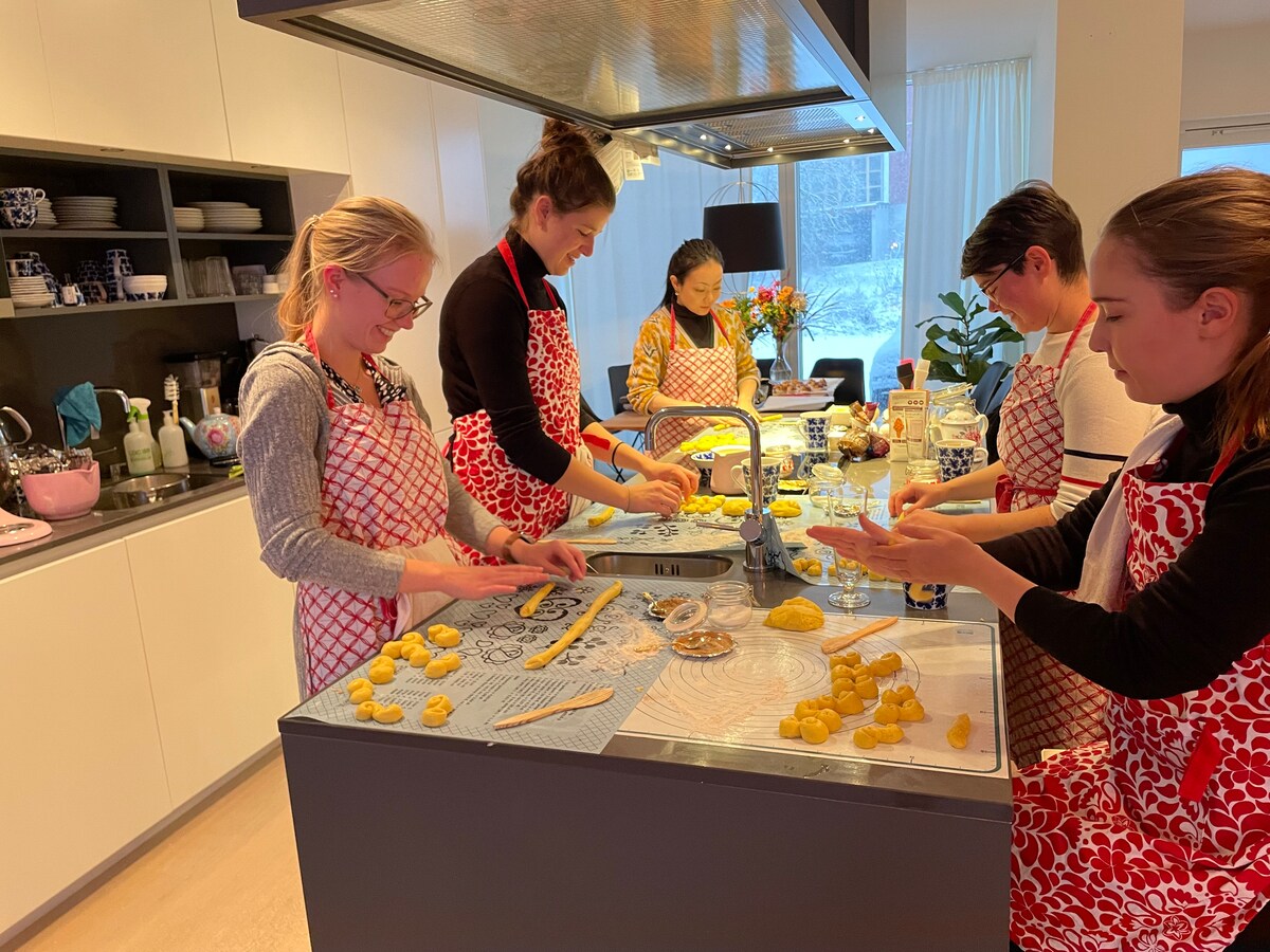 Make Swedish buns at home with a local baker