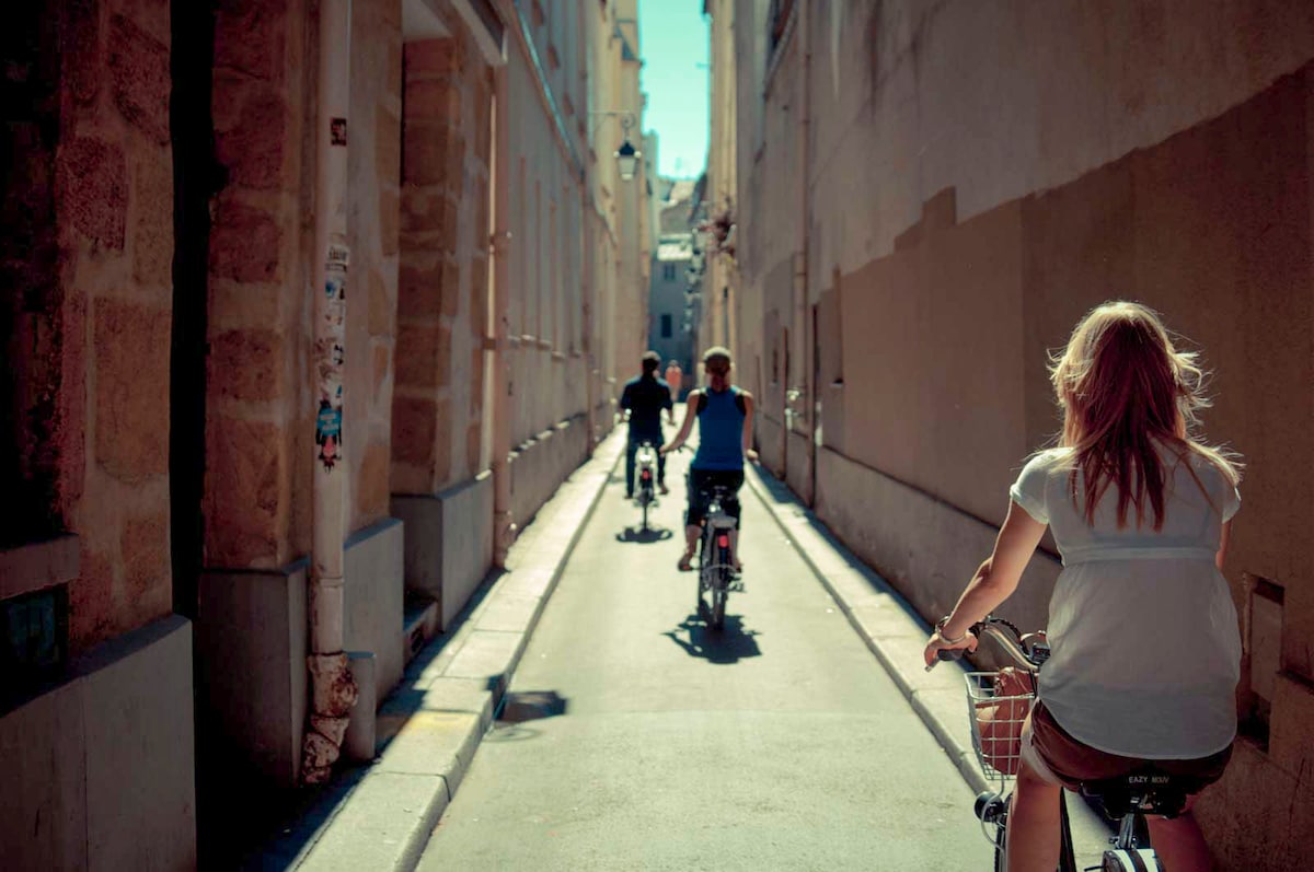 Uncover Pariss secrets by e-bike with a historian