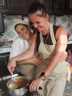 Cours de cuisine avec la cheffe Laila