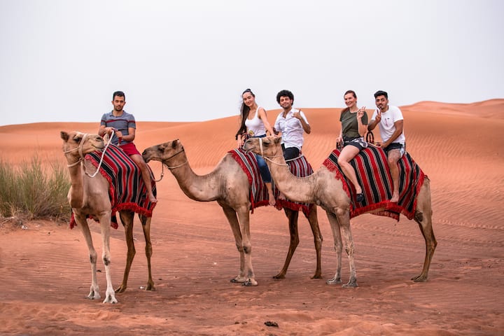 Paseo en buggy y sandboard en las dunas rojas de Dubái
