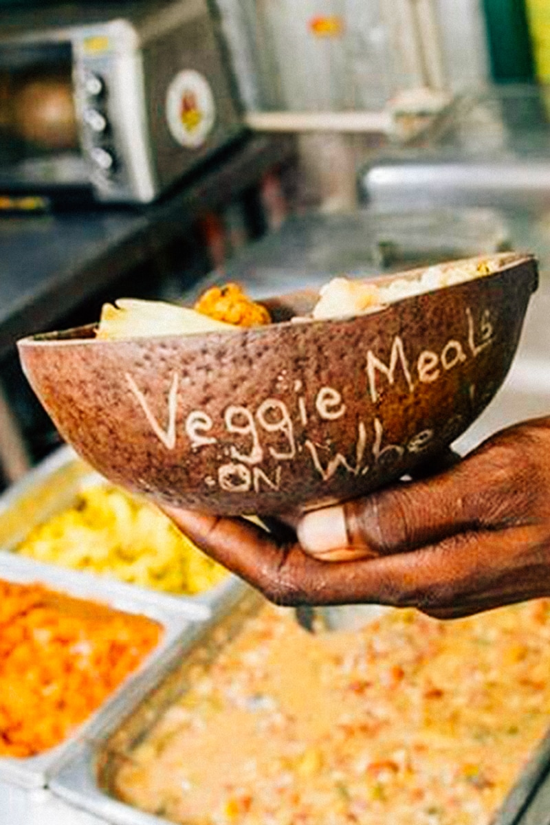 Cook Rastafarian foods with a wellness author