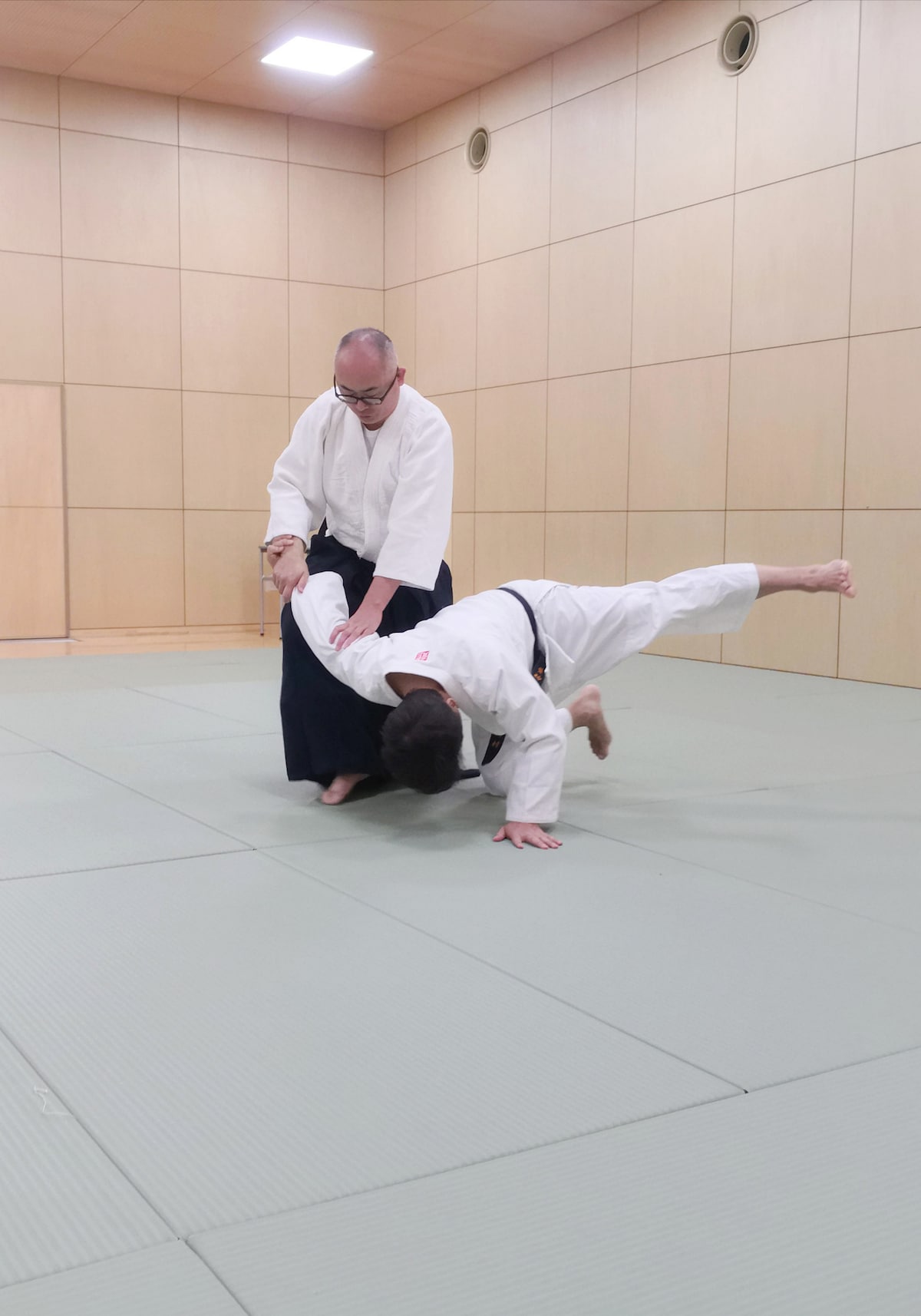 Apgūstiet pašaizsardzību kopā ar aikido meistaru
