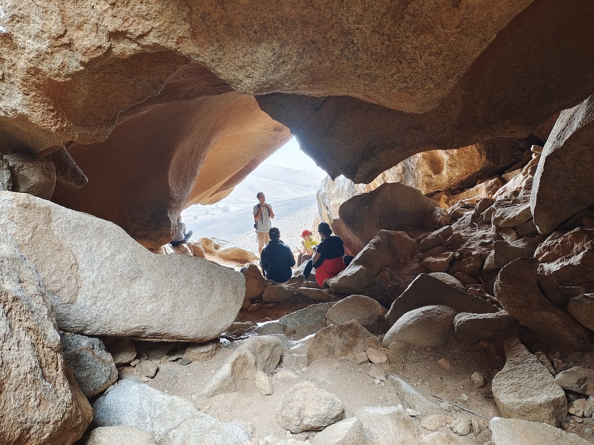 Wanderung: Ajuy-Höhlen und Las-Peñitas-Canyon