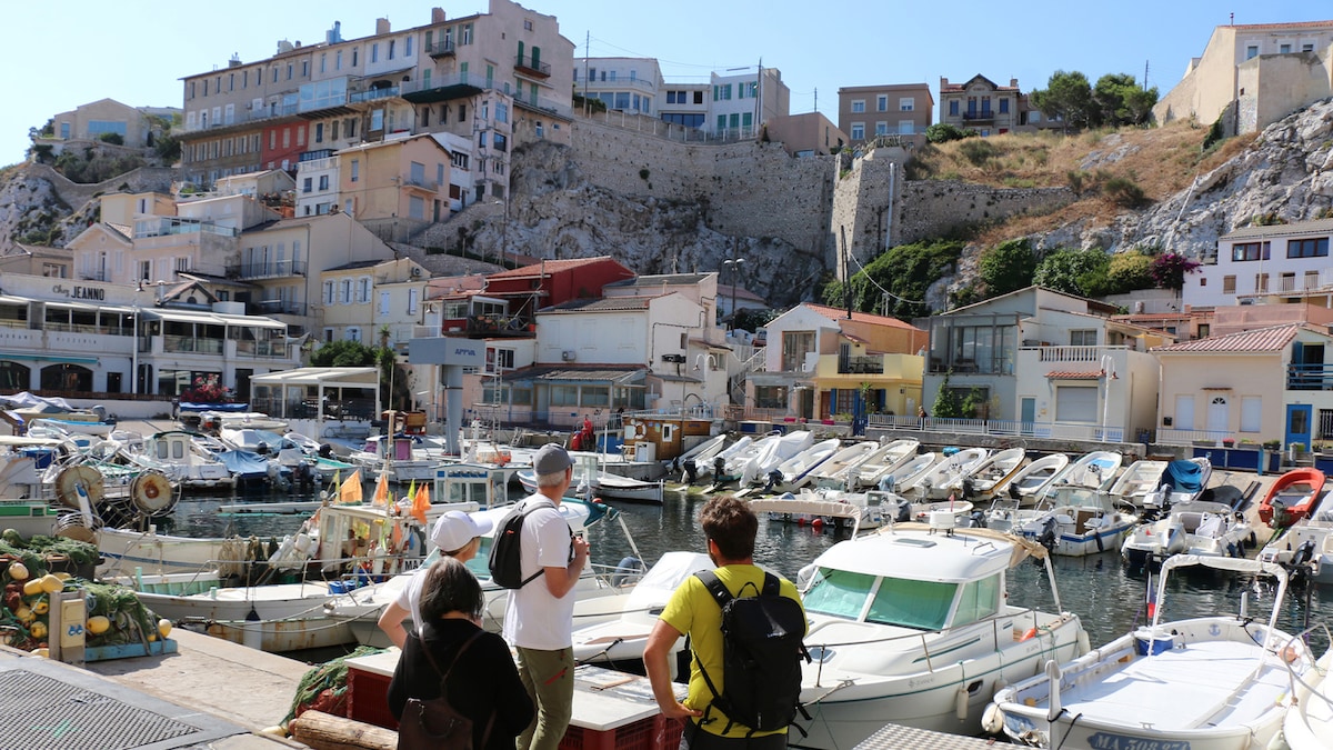 Die Stadtwanderung in Marseille