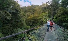 Explora Puentes Colgantes, Catarata y Almuerzo