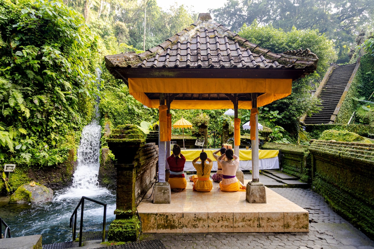 Discover ancient temple rituals in Ubud