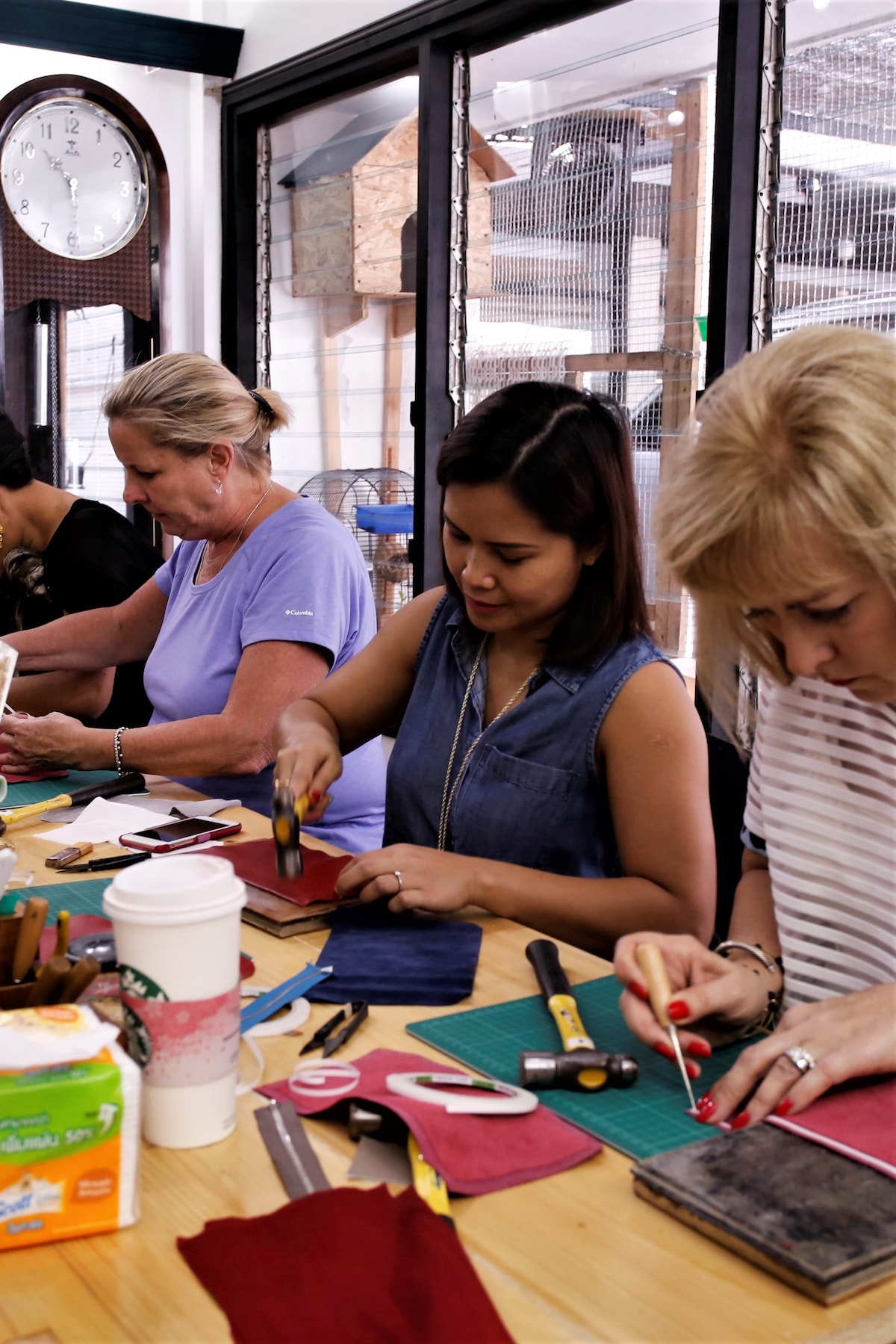 Sew a Thai birthday color pouch