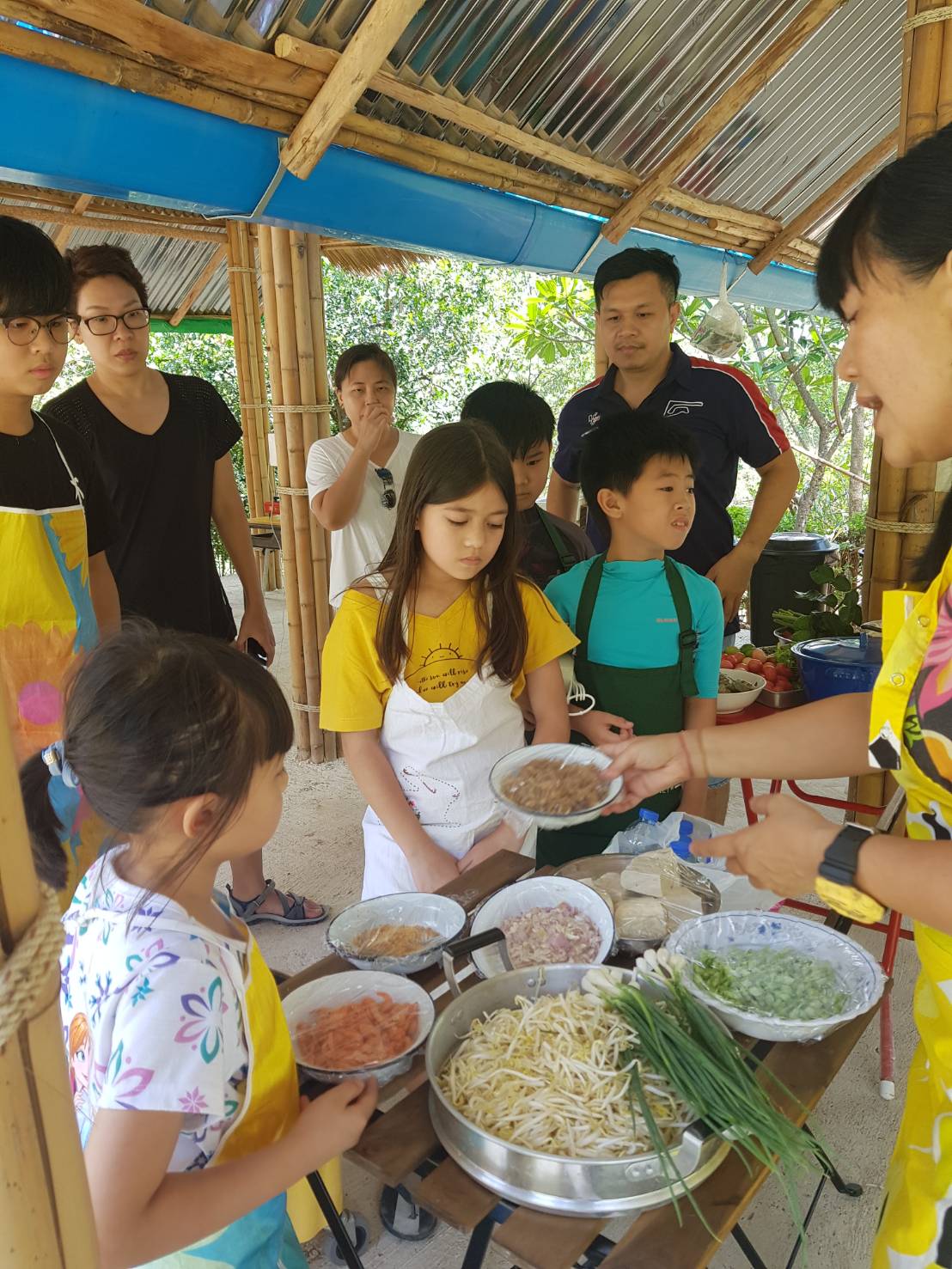 Explore Toddy Palm Village, Cook, Eat Village Food
