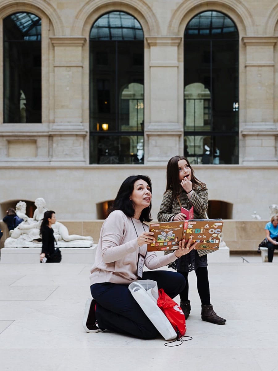 The Super Powers of Art- family Game at the Louvre