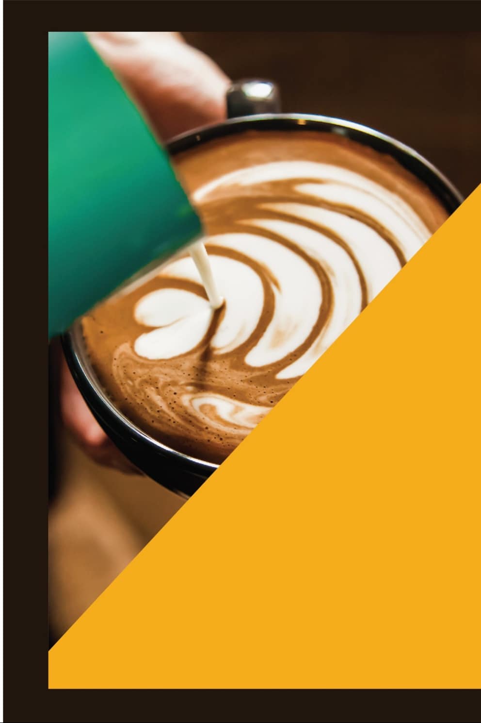Spiele mit deinem Kaffee, indem du Latte-Kunst lernst