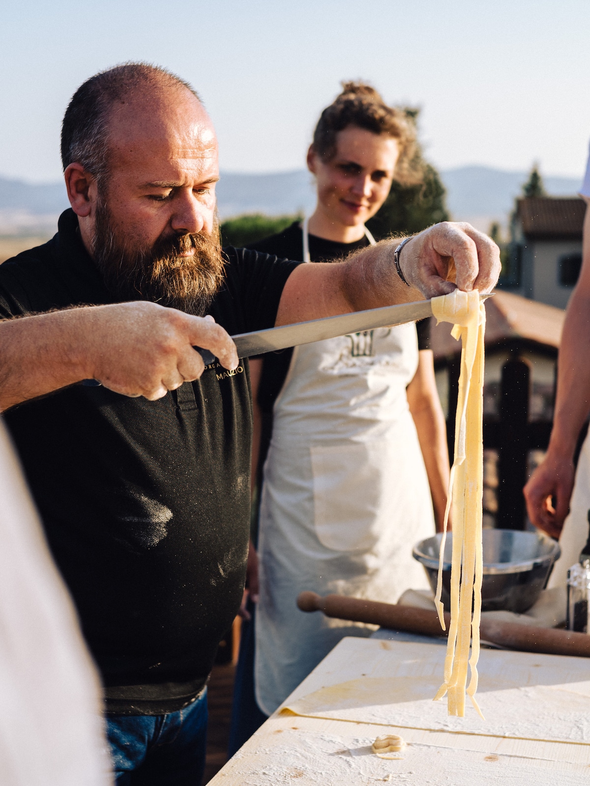 Learn traditional Tuscan pasta making