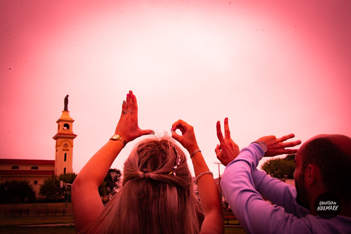 Take photos in memorable spots with a photographer