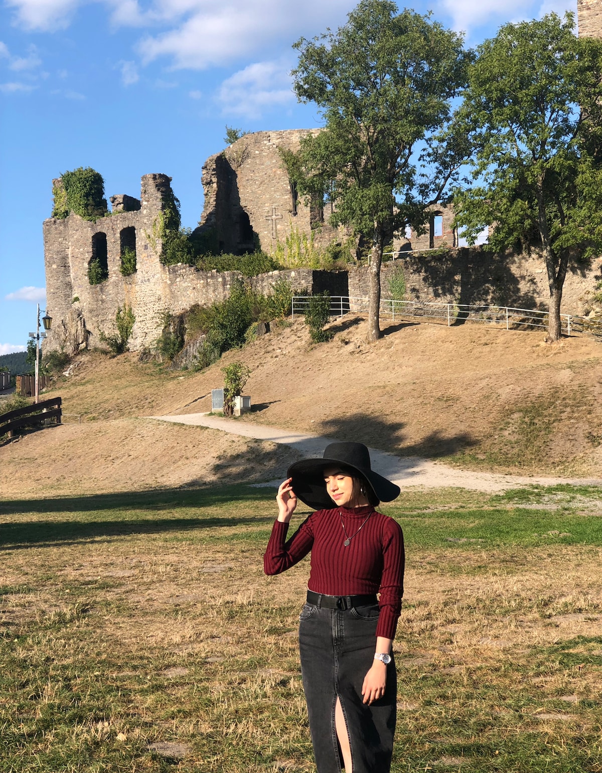 Explore a German village and an old castle