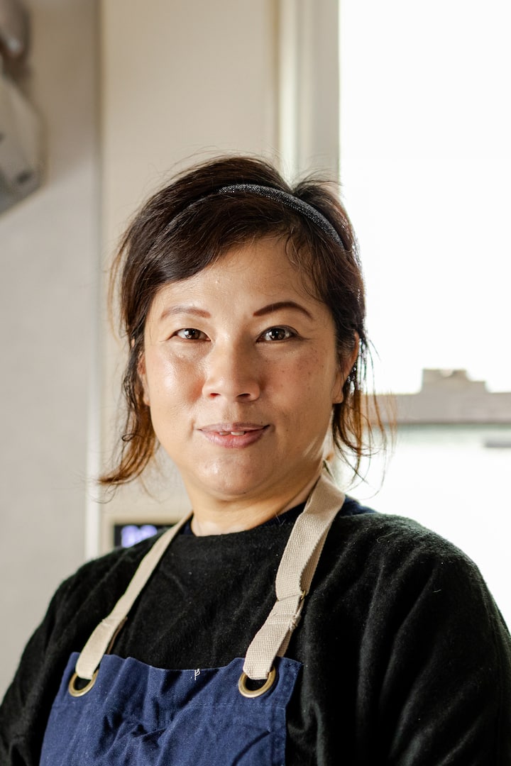 Prepara ramen de soja y mochi