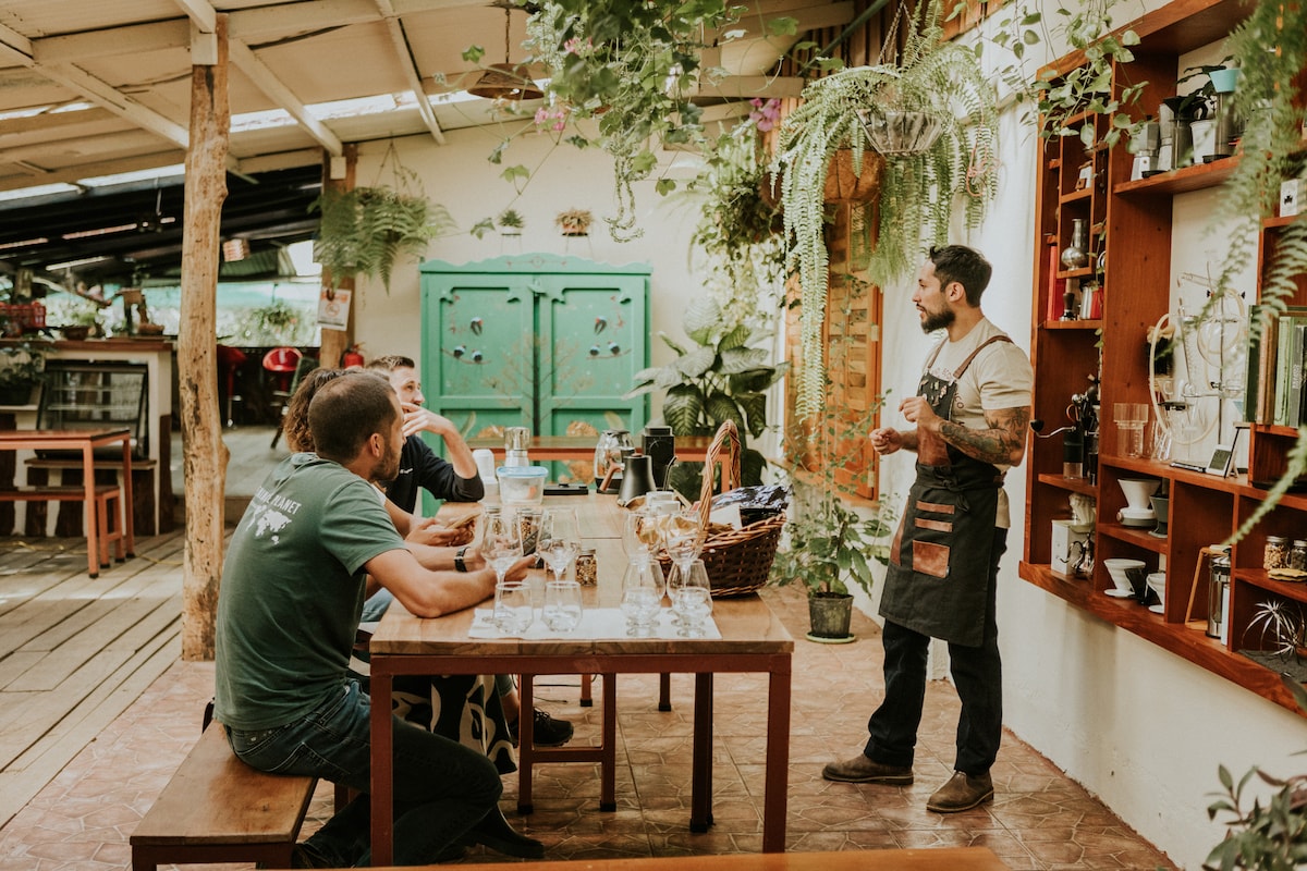 Spezialitäten-Kaffee-Workshop im Wald