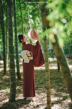 Sesión de fotos con kimono en Gion, Kioto