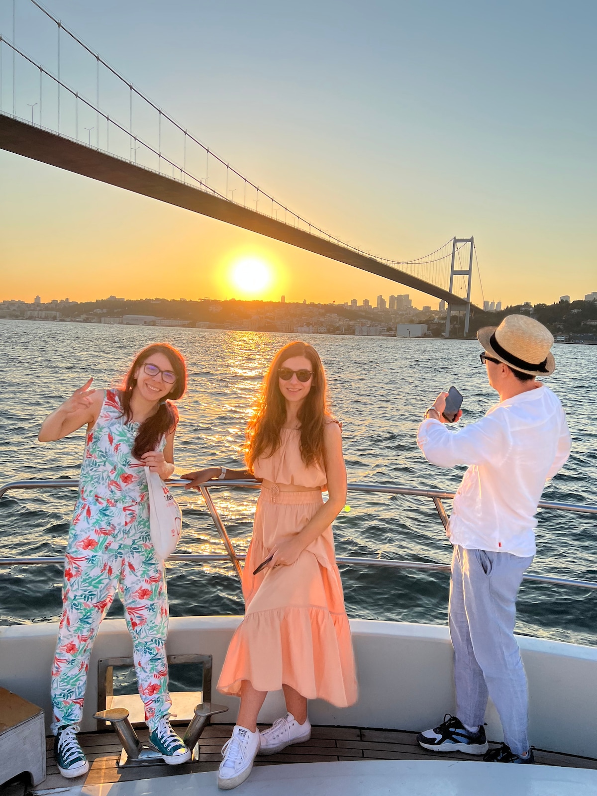 Golden Hour Bosphorus Sunset Yacht Cruise