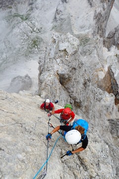 Via Ferrata-ervaring in de Dolomieten
