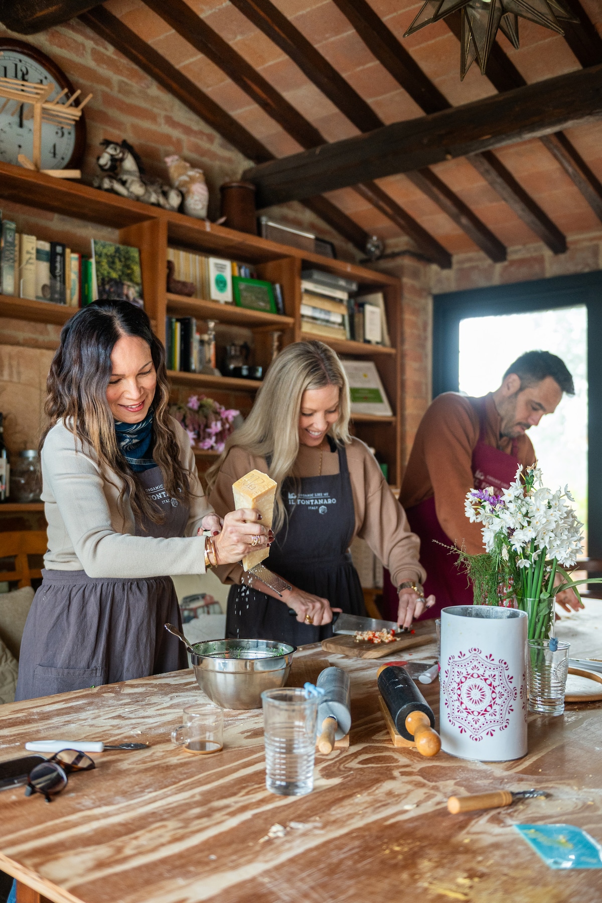 Prepare fresh Italian dishes with local chef