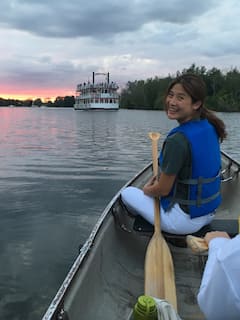 Sunset Canoe Tour on the Toronto Islands