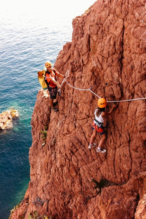 Via cordata of the Calanques de lEstérel