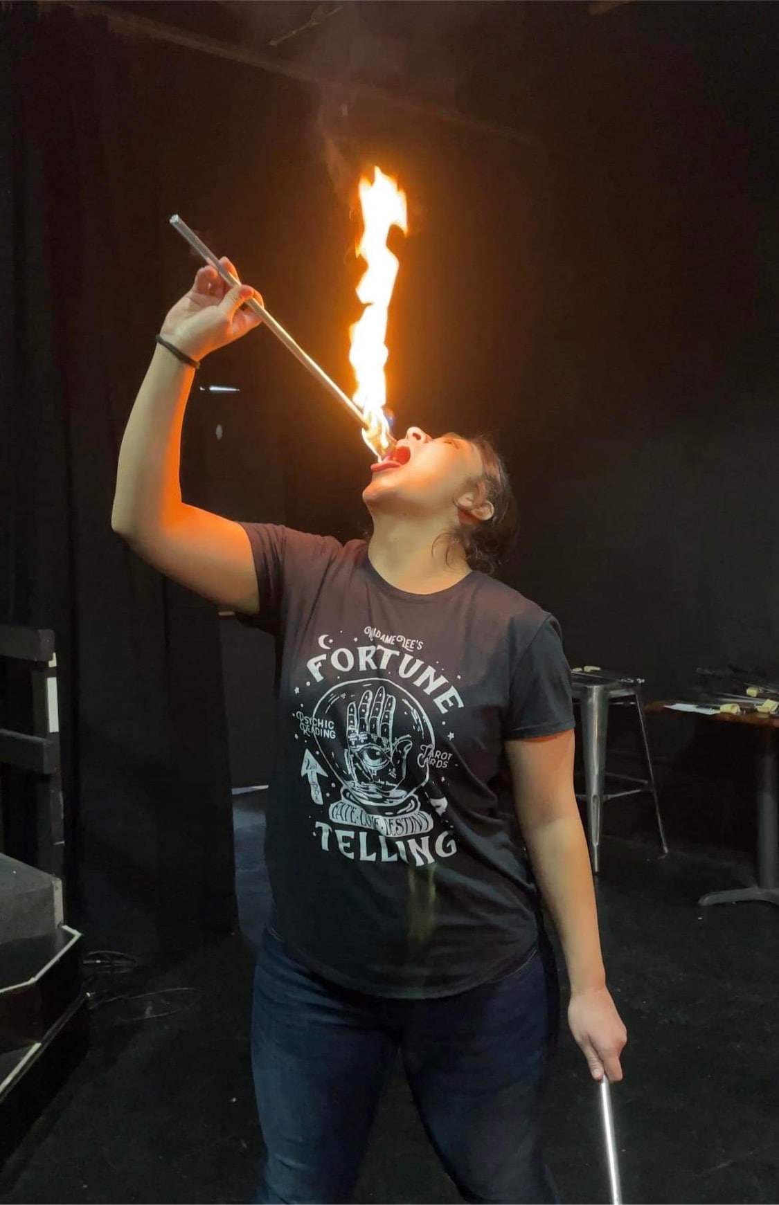 Learn to eat fire