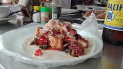 Prueba deliciosos tacos de marisco locales