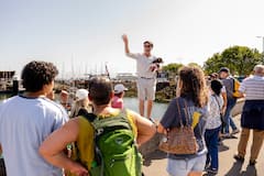 Caminata por la costa de Dublín, pintas y perritos