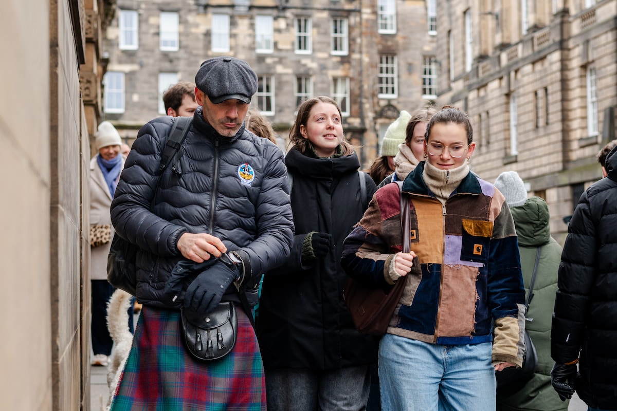 Mountebank Comedy Walk of Edinburgh