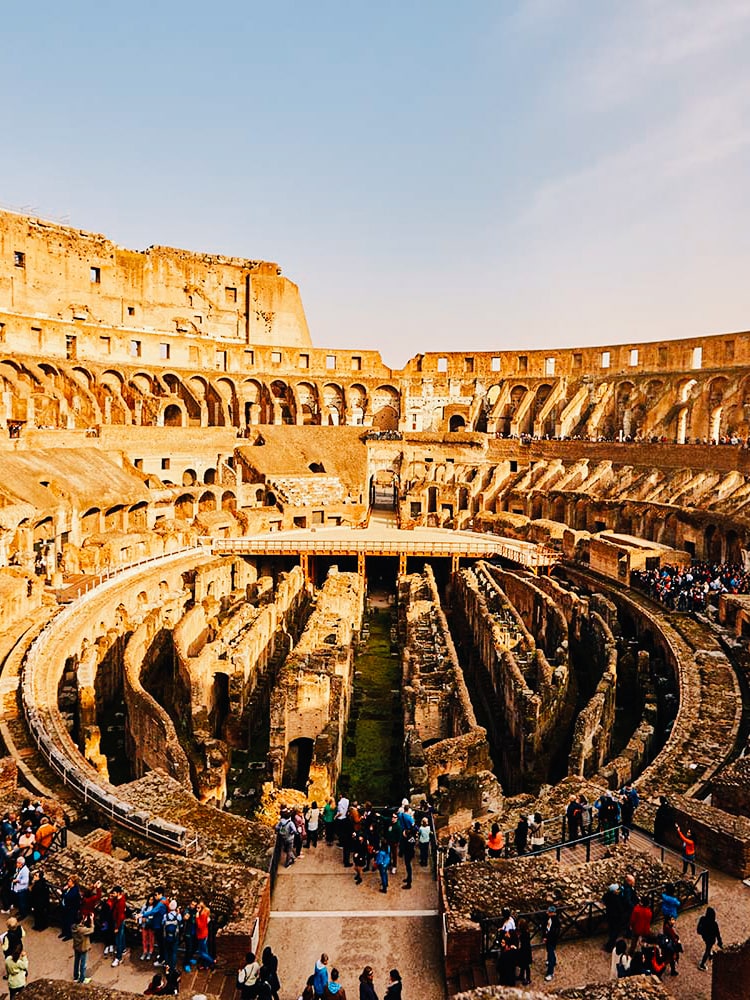 Explore the Colosseums Underground Dungeons