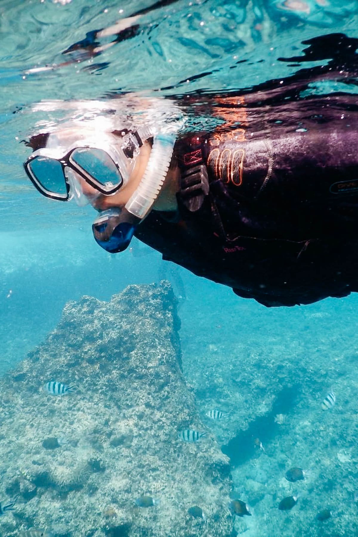 Snorkeling in Okinawas Blue Cave