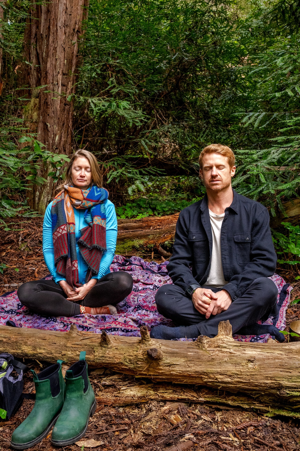 Redwoods Forest Bathing in Santa Cruz