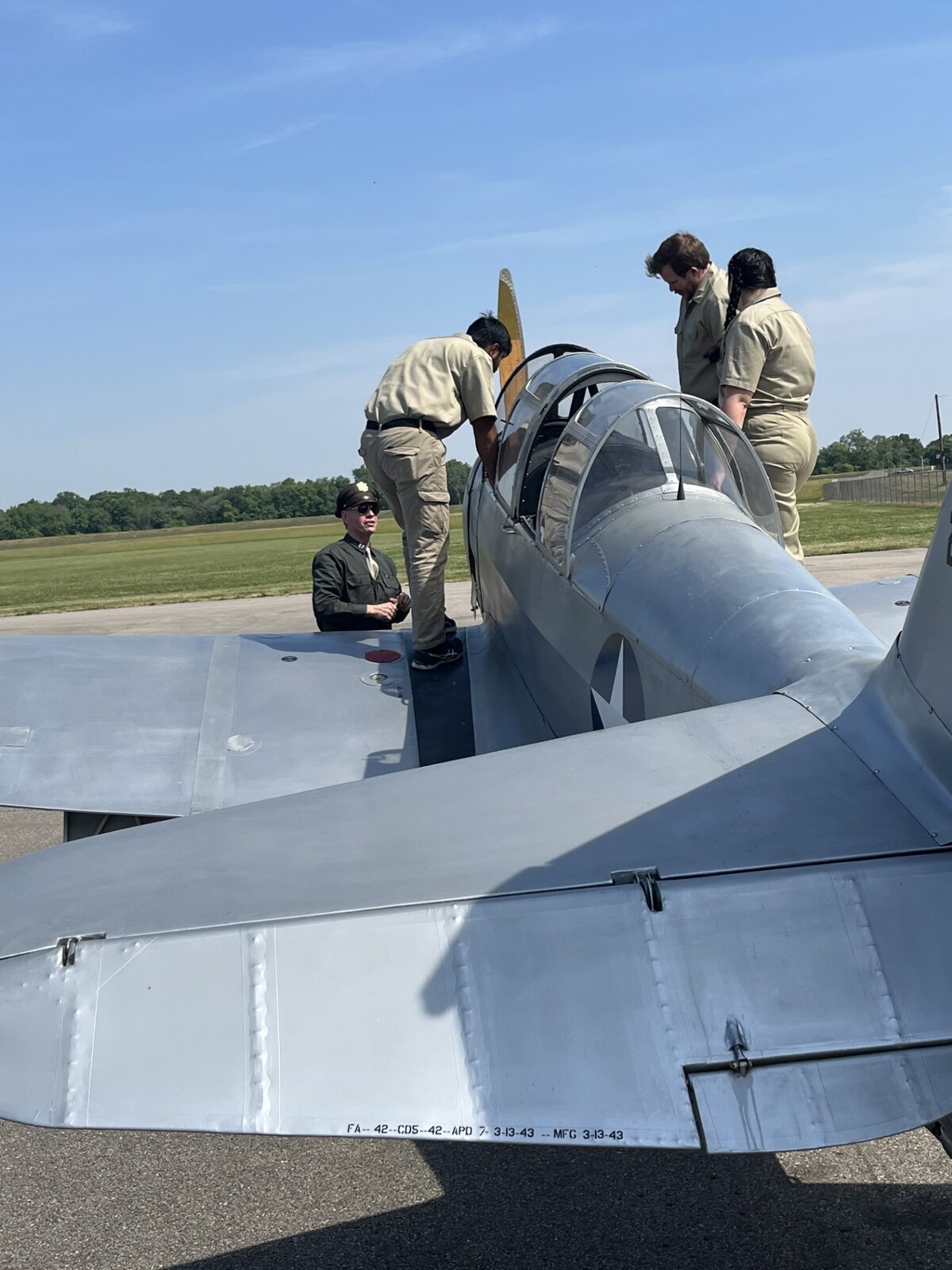 Fairchild aircraft flight experience