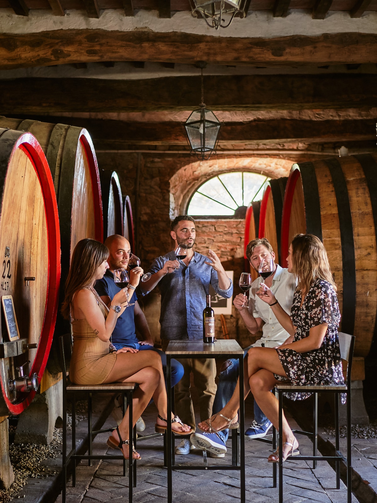 Taste the whites and rosés of Bacci Wines