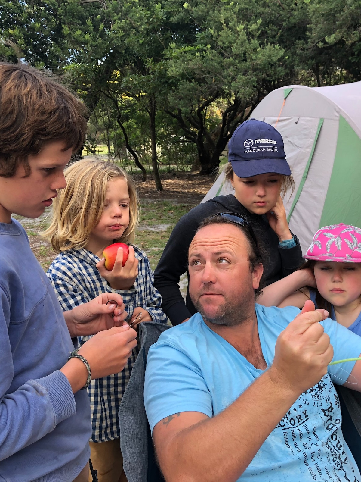 Go fishing with a local