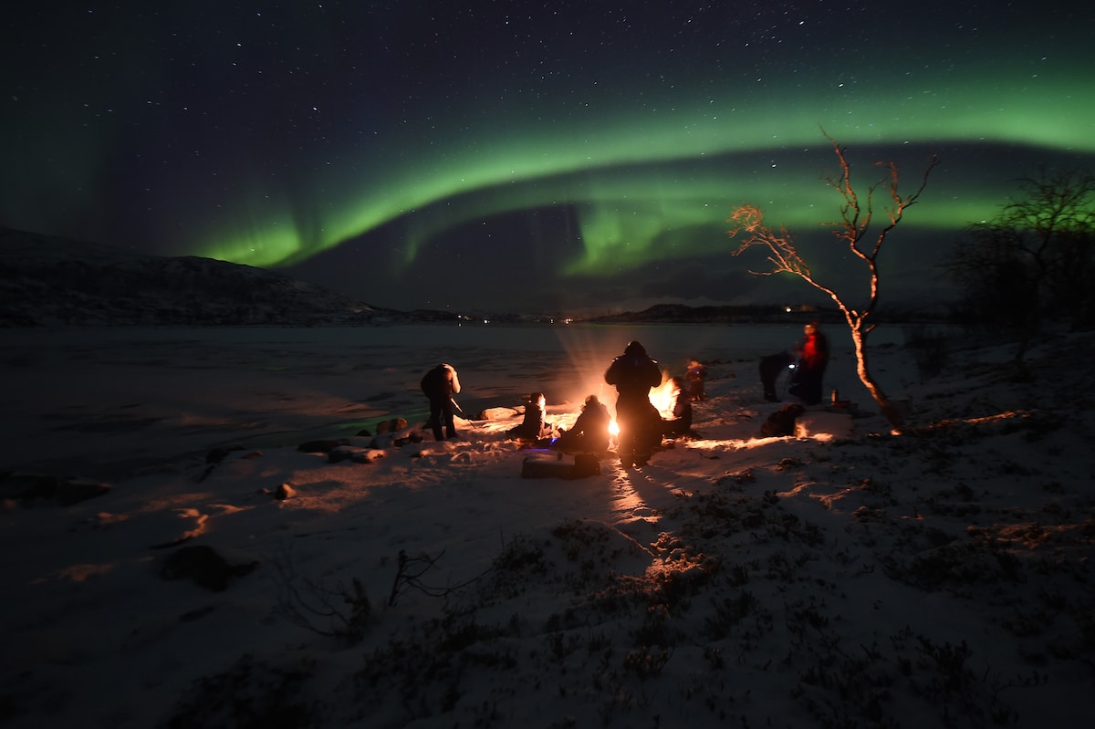 The longest northern lights tour in Kiruna