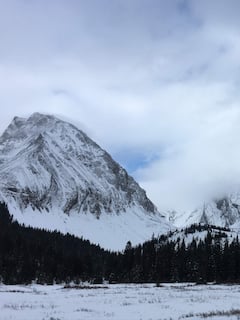 落基山脉雪鞋徒步