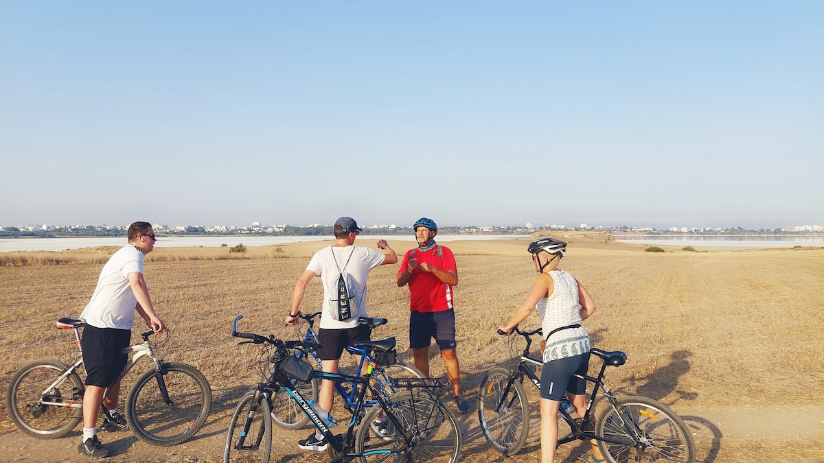 Larnaca Salt Lake Guided Bicycle Tour