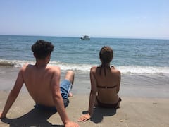 Playas de Les Aresquiers en barco