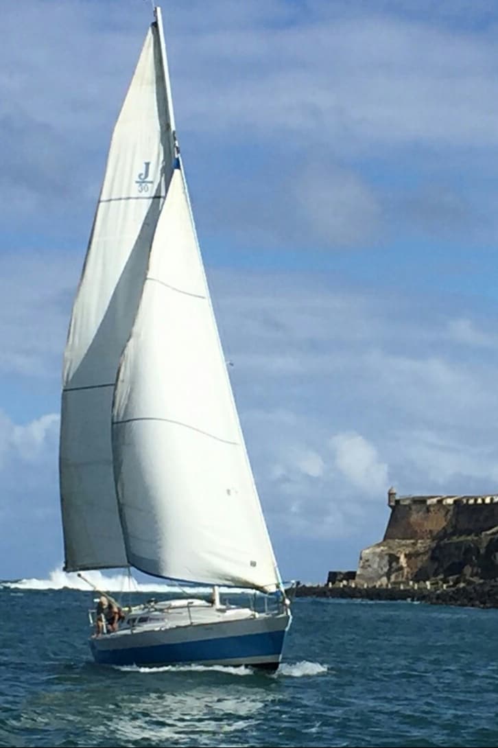 Sail San Juan Bay at Sunset
