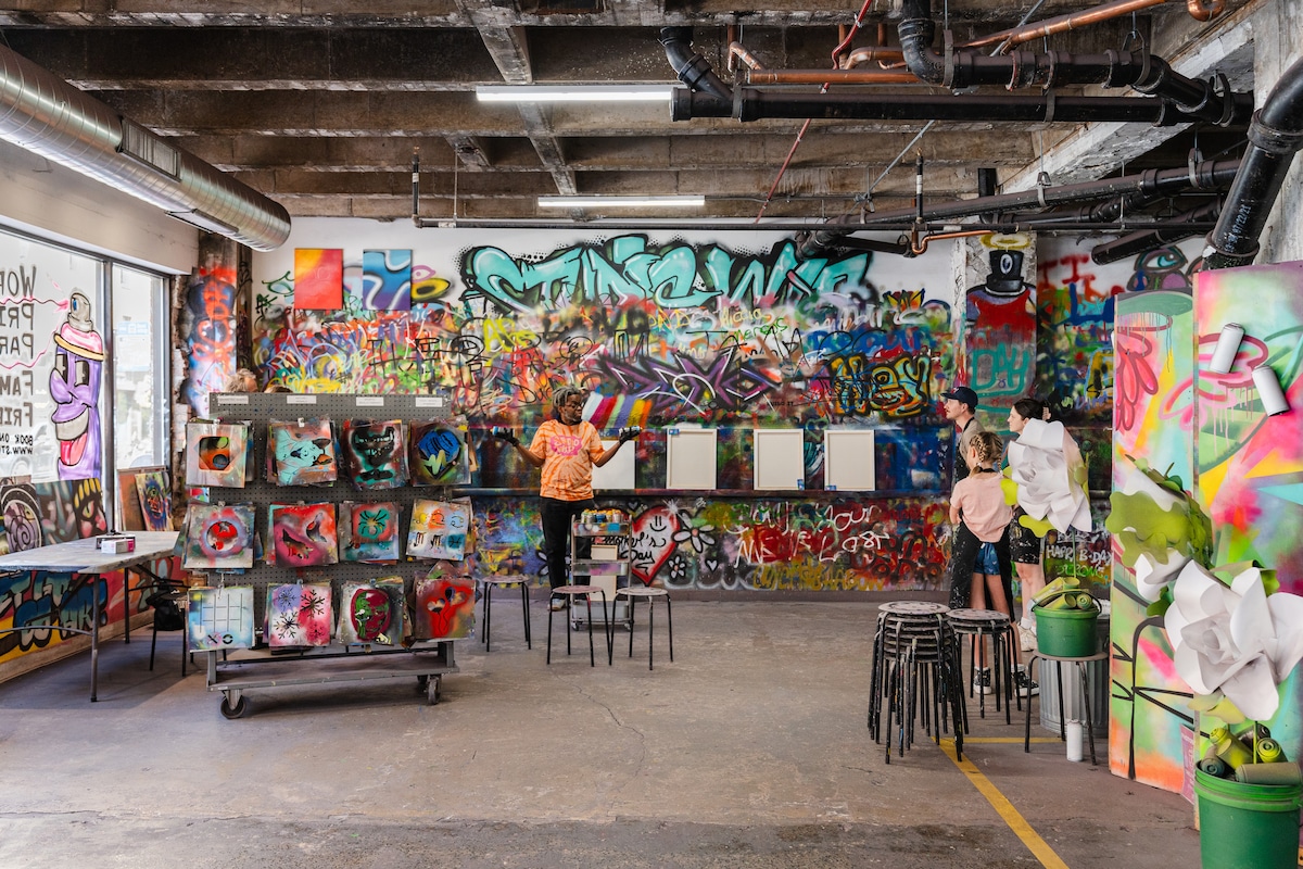 Paint your own street art at Studio WIP · ★4.93